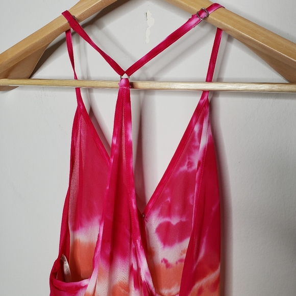 Young Fabulous & Broke Sheer Pink Ombre Top - Picture 2 of 10